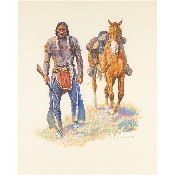 R. Farrington Elwell, watercolor