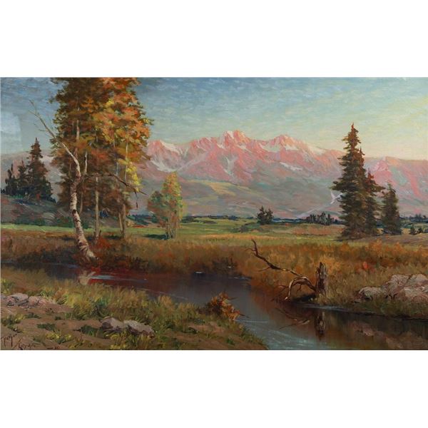 Raphael Lillywhite, oil on canvas