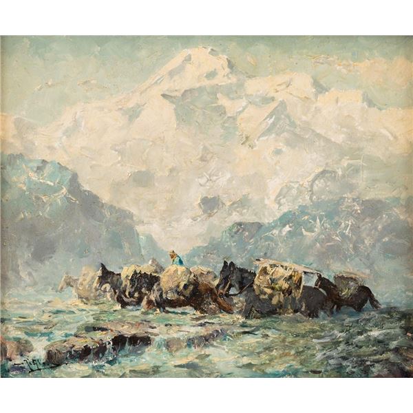 Eustace Ziegler, oil on canvas