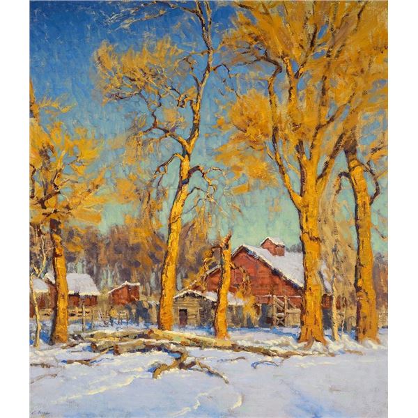 Charles Fritz, oil on canvas