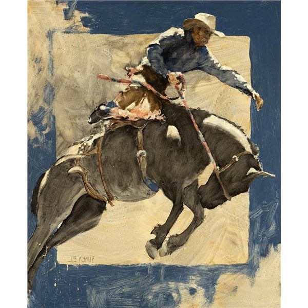 J.E. Knauf, oil on panel