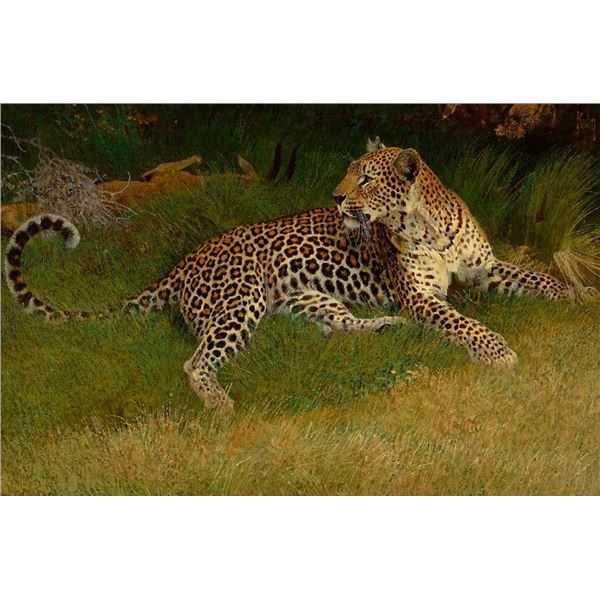 Bob Kuhn, acrylic on board