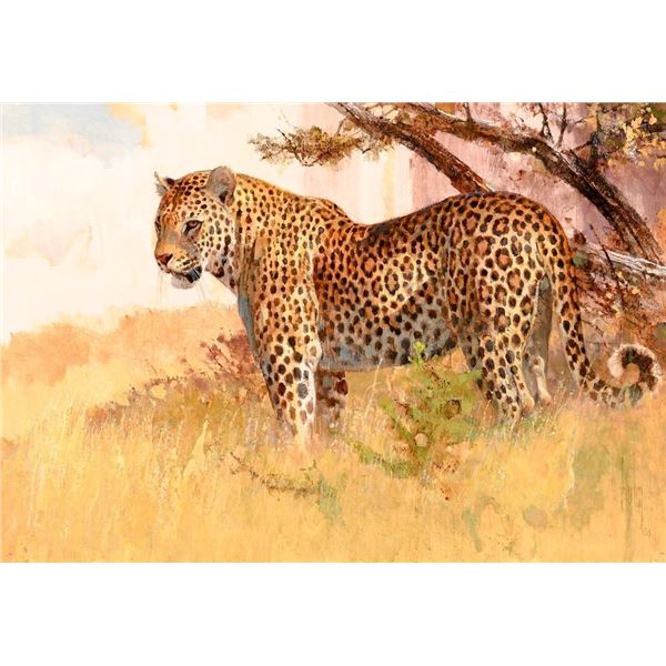 Bob Kuhn, acrylic on board