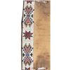Image 6 : Plains Saddle Beaded Blanket, 28" x 78" overall