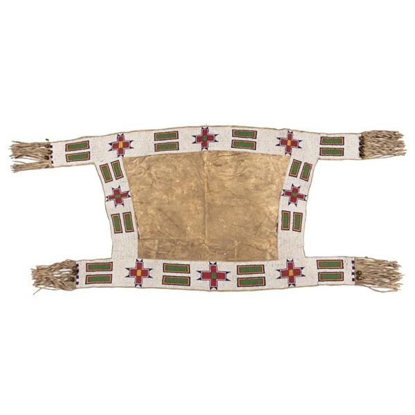 Northern Plains Beaded Saddle Blanket, 24" x 54"