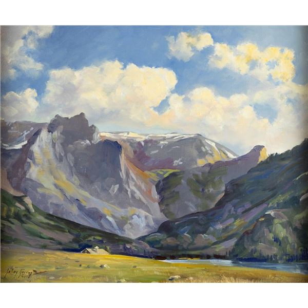 Leroy Greene, oil on canvas