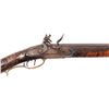 Image 2 : Daniel Marker Flintlock Kentucky Long Rifle, 41.25" octagon barrel