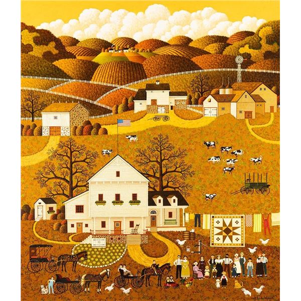 Charles Wysocki, oil on canvas