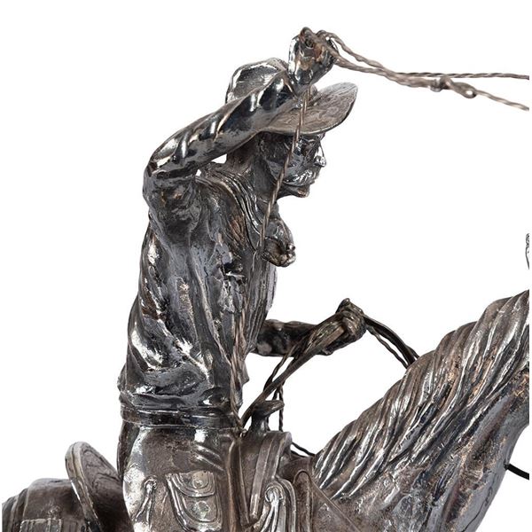 Truman Bolinger, sterling silver sculpture