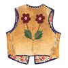Image 4 : Plateau Beaded Man's Pictorial Vest, 22" x 20"