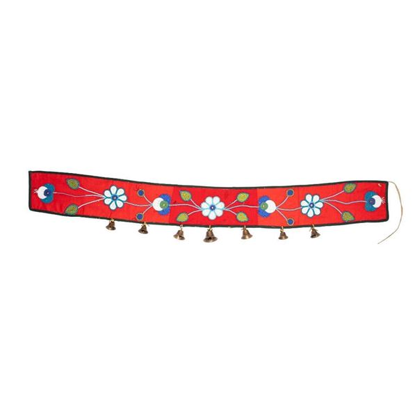 Crow Beaded Martingale, 52" long