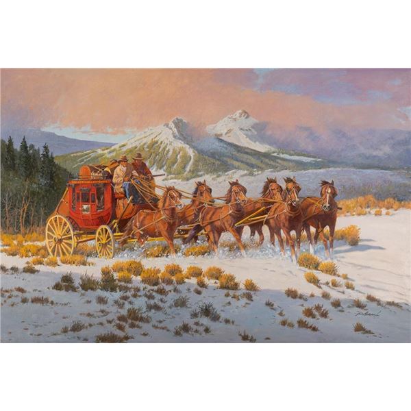 Paul Abram, Jr., oil on canvas