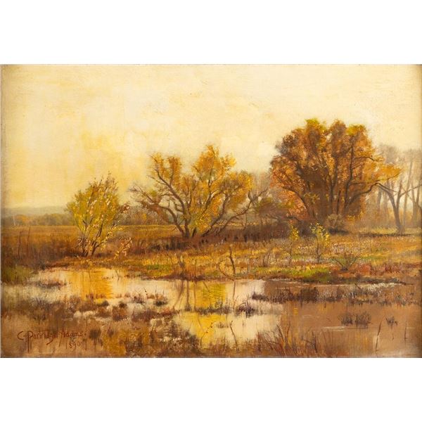 Charles Partridge Adams, oil on canvas