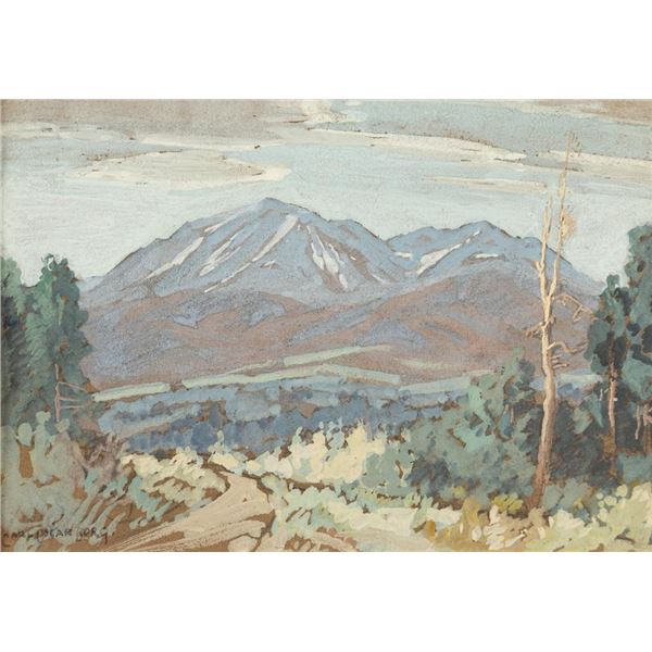 Carl Oscar Borg, gouache