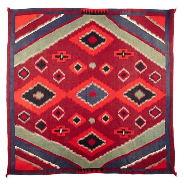 Navajo Weaving, 5'9" x 5'9"