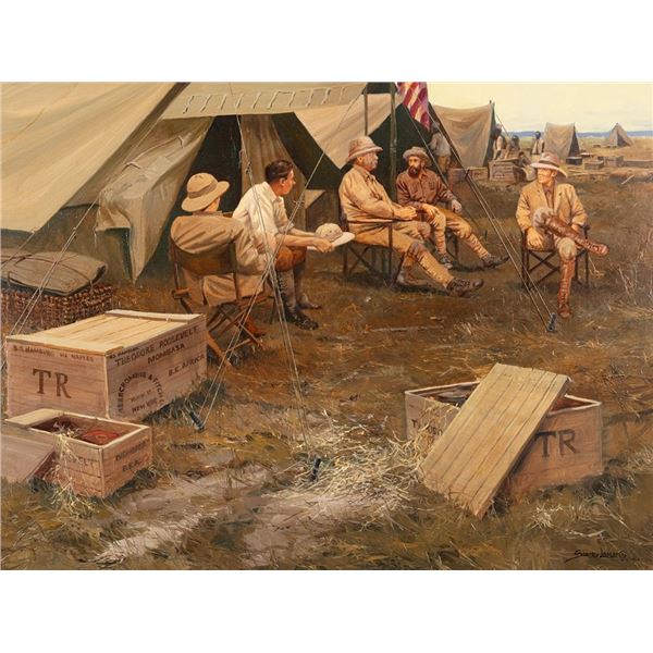 John Seerey-Lester, oil on board