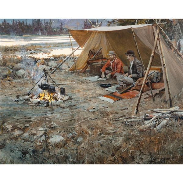 John Seerey-Lester, oil on board