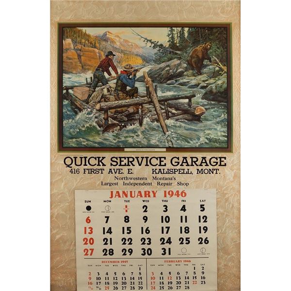 Philip R. Goodwin Print and Calendar, print