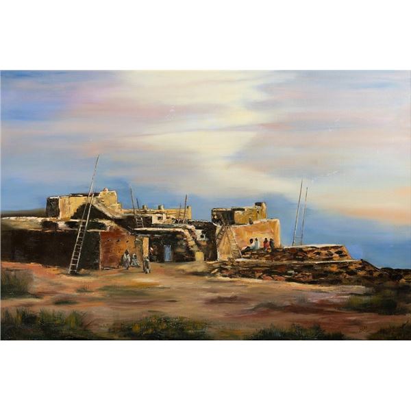 John E. Sherman, oil on canvas