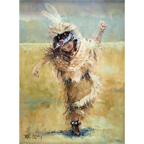 Rob Akey, oil on board