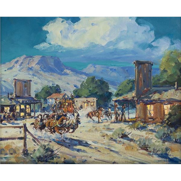 Marjorie Reed, oil on canvas