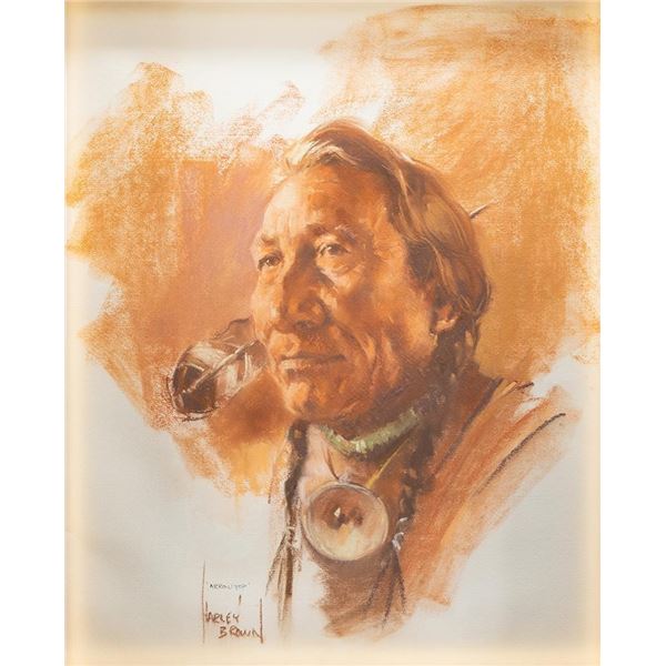 Harley Brown, pastel