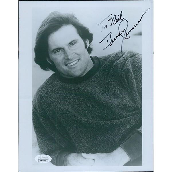 Track And Field Olympian Bruce Jenner signed photo. JSA Authenticated