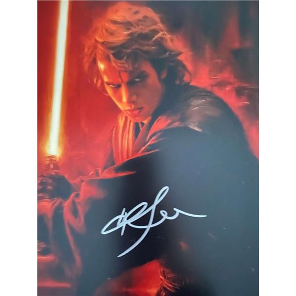 Star Wars Hayden Christensen signed photo