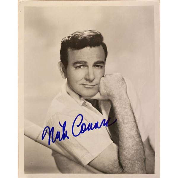 Mannix Mike Connors signed photo