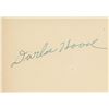 Image 1 : Our Gangs Darla Wood signature cut. GFA Authenticated