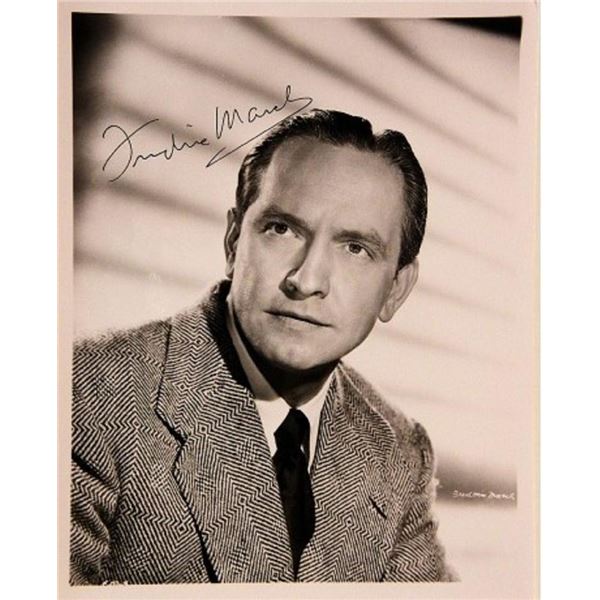 Dr Jekyll and Mr Hyde Fredric March signed portrait photo