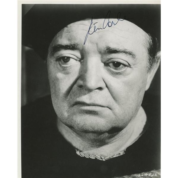 Casablanca Peter Lorre signed movie photo