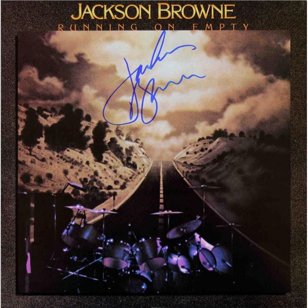 Jackson Browne signed Running On Empty album