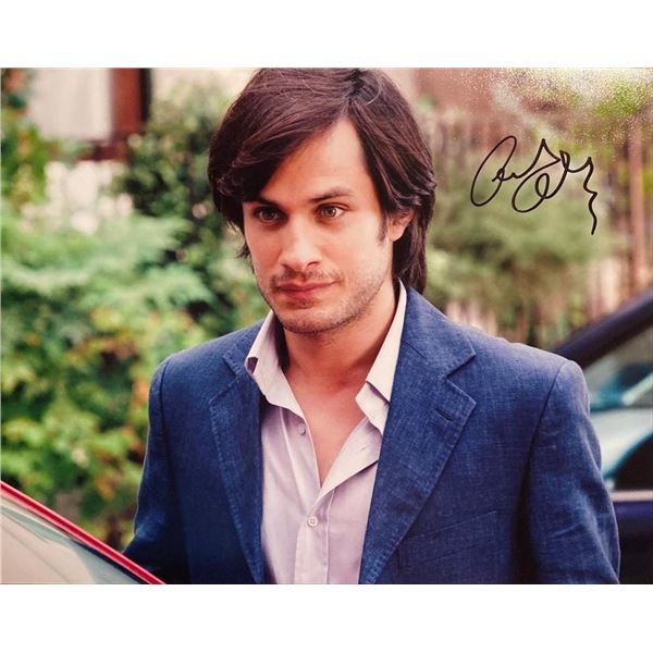 The Motorcycle Diaries Gael García Bernal signed movie photo