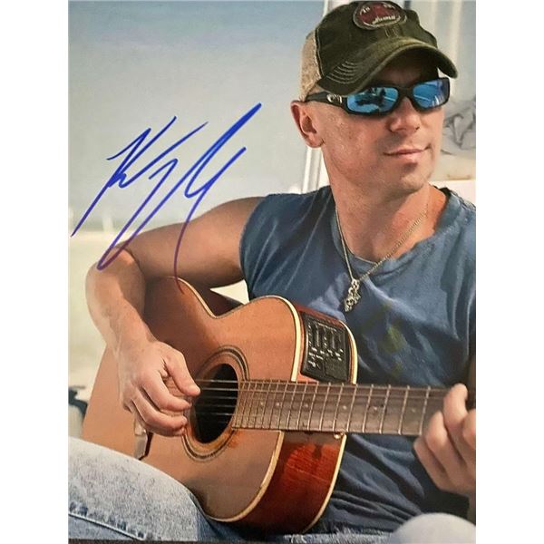 Country Singer Kenny Chesney signed photo