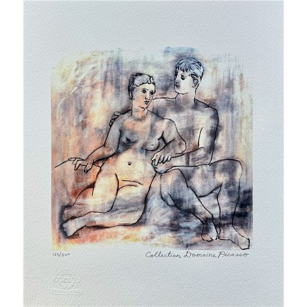Pablo Picasso LOVERS Estate Signed Limited Edition Giclee