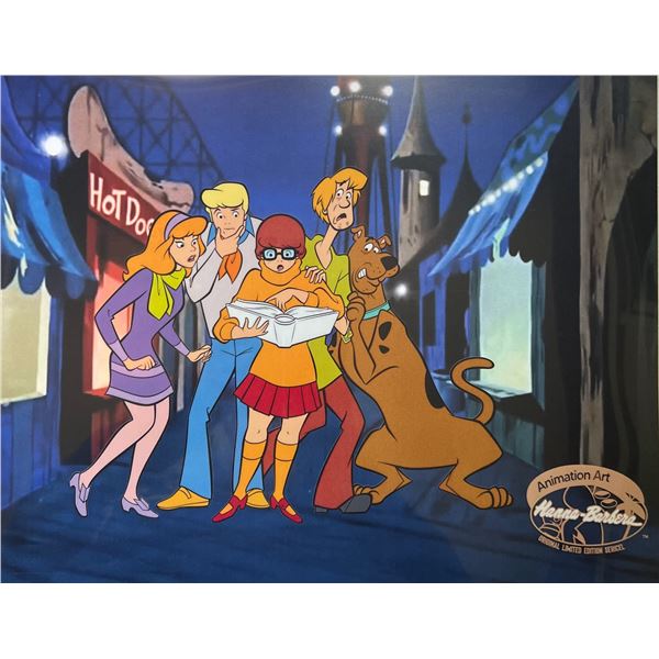 SCOOBY DOO Foul Play Sericel Animation Art Cel Hanna Barbera