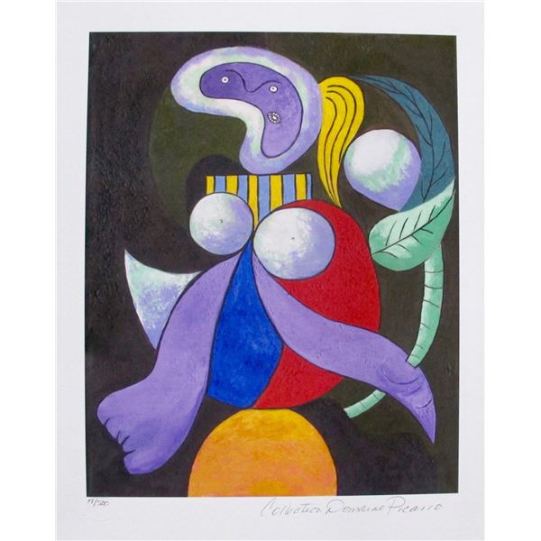 Pablo Picasso WOMEN WITH A FLOWER Estate Signed Limited Edition Giclee