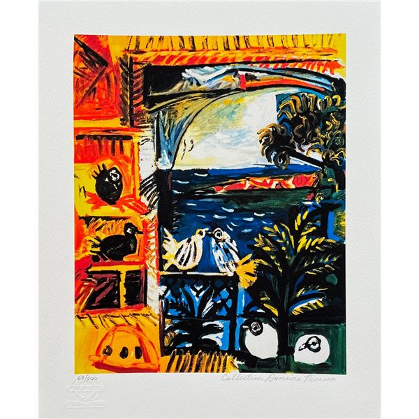 Pablo Picasso THE PIGEONS Estate Signed Limited Edition Giclee