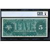 Image 2 : 1890 $5 Treasury Note PCGS 64