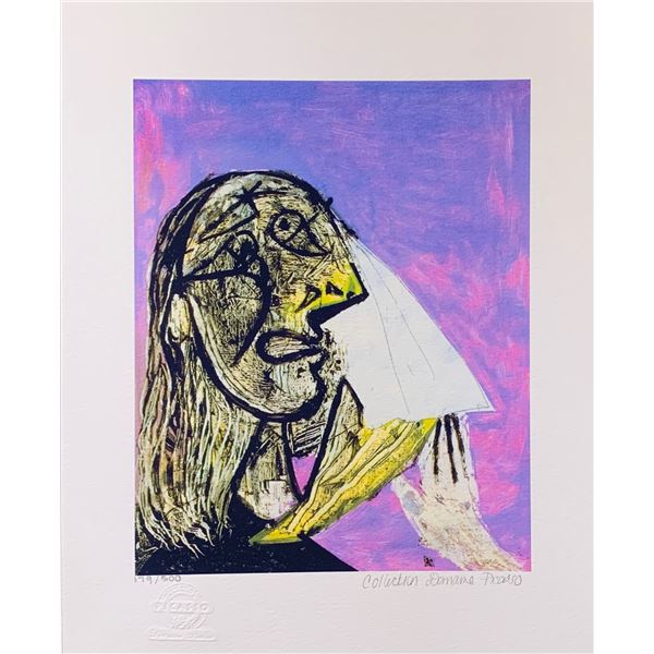Pablo Picasso CRYING WOMAN Estate Signed Limited Edition Giclee