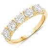 Image 1 : 14KT Yellow Gold 1.50ctw Lab Diamond Ring