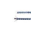 Image 9 : 18KT White Gold Plated 69ctw Lab Created Russian Alexandrite Necklace