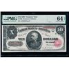 Image 1 : 1890 $10 Treasury Note PMG 64EPQ