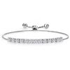 Image 1 : Plated Rhodium 2.99ctw Moissanite Bracelet