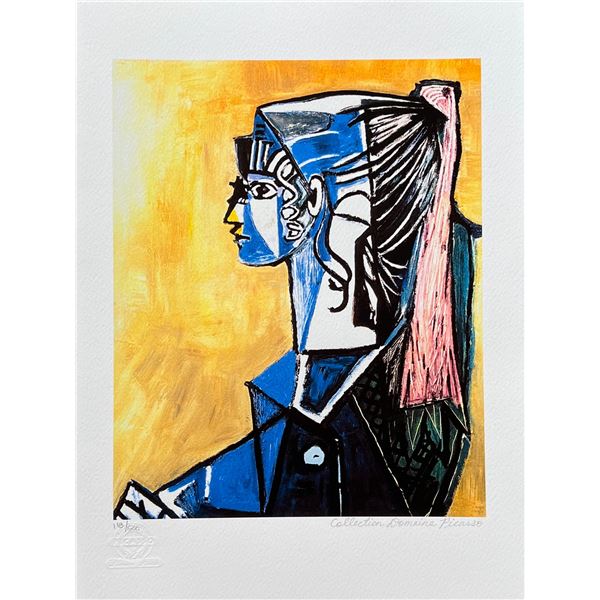Pablo Picasso PORTRAIT OF SYLVETTE Estate Signed Limited Edition Giclee
