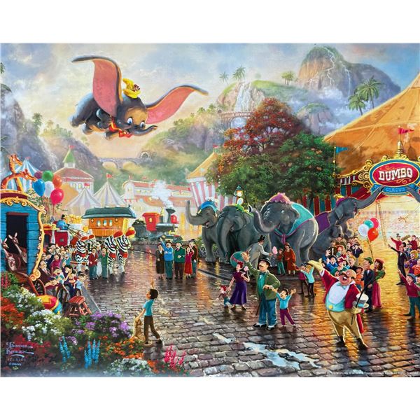 Thomas Kinkade Disney DUMBO Lithograph