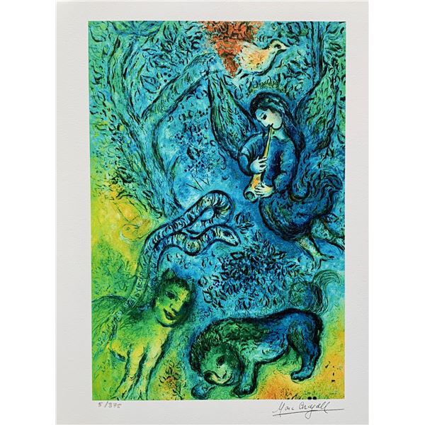 Marc Chagall MAGIC FLUTE Limited Edition Facsimile Signed Giclee