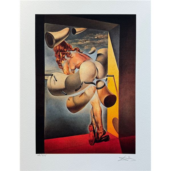 Salvador Dali YOUNG VIRGIN Facsimile Signed Limited Edition Giclee Art