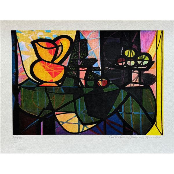 Pablo Picasso PITCHER AND BOWL OF FRUIT Estate Signed Limited Edition Giclee